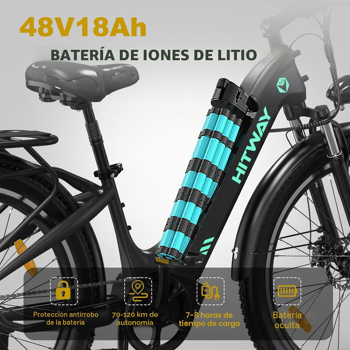 HITWAY BK16 – 26" City E-Bike