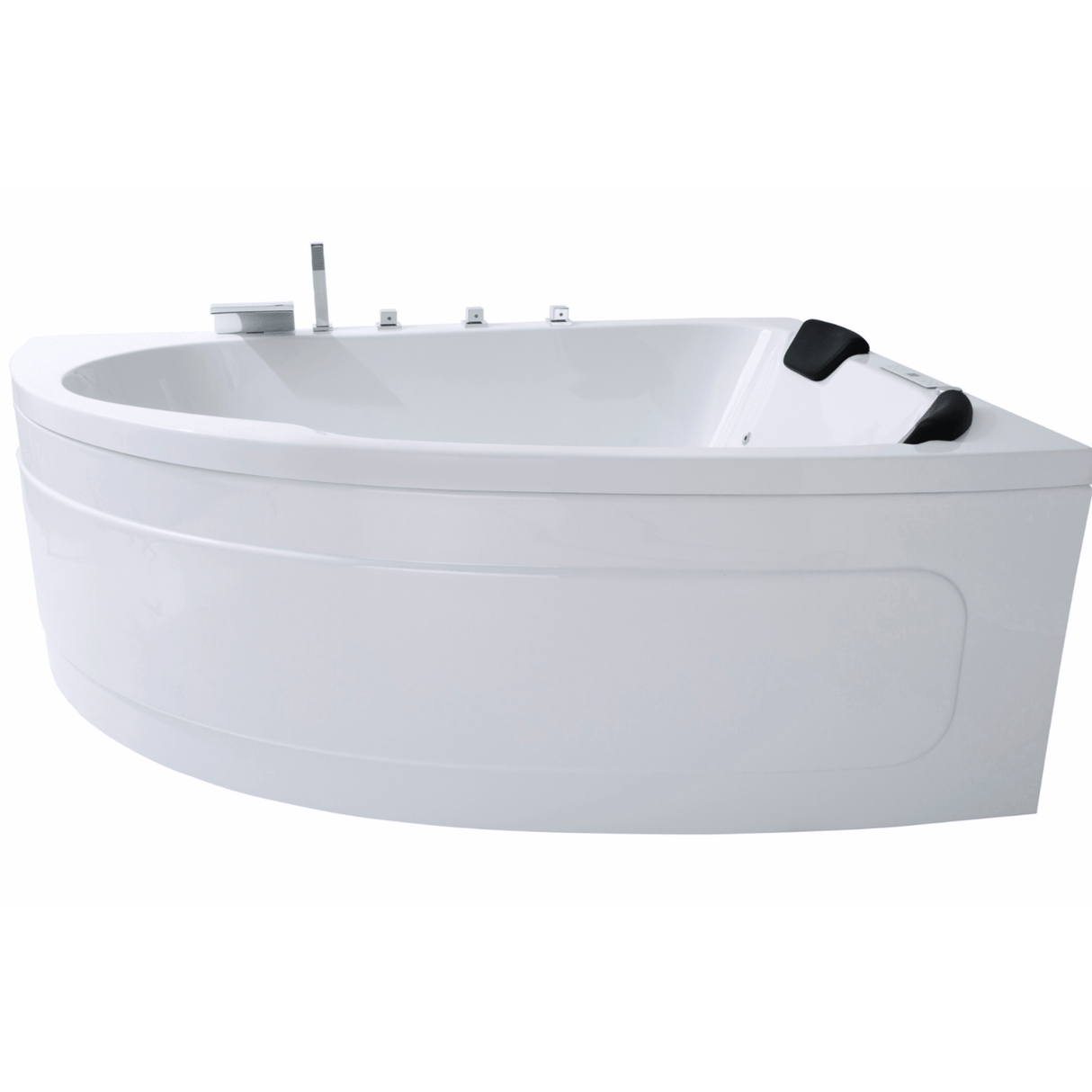 Delta-XL Indoor Whirlpool Badewanne – 25 Massagedüsen, LED, Ozon & Heizung
