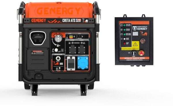 GENERGY Creta Silent 7500 W ATS – Inverter-Stromerzeuger 7,5 kW