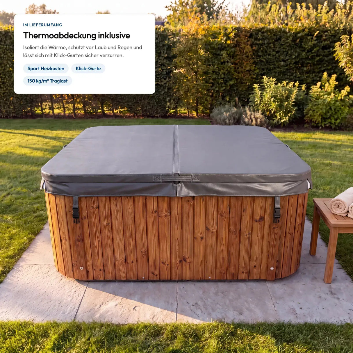 Splash Outdoor Whirlpool für 5 Personen