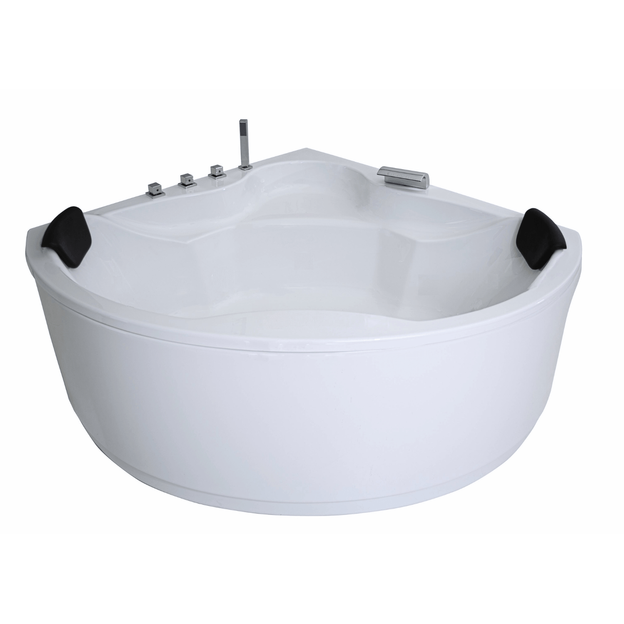 Vanaty Badewanne für 2 Personen - LED Ambiente, Wasserfall und Kopfstützen