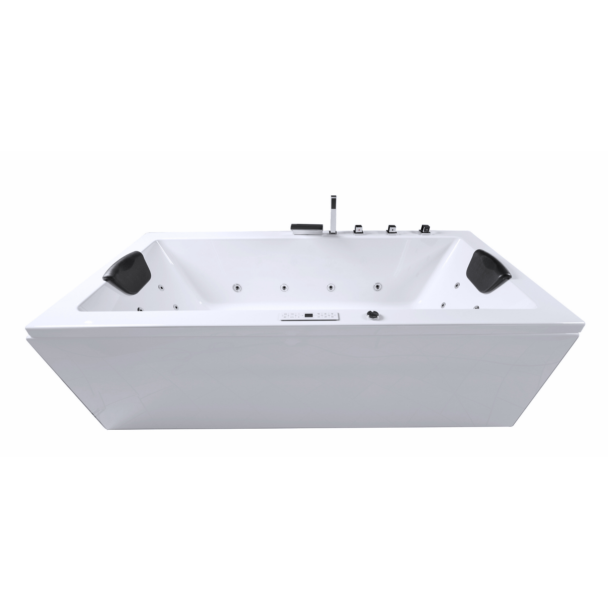 X-Tube Indoor Whirlpool Badewanne – 24 Massagedüsen, LED, Ozon & Heizung