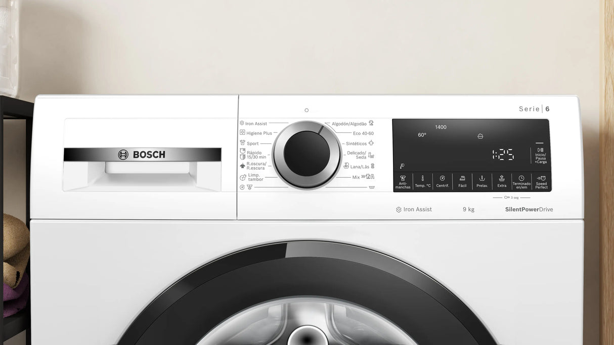Bosch Serie A 9 kg – Frontlader-Waschmaschine mit Energieeffizienzklasse A