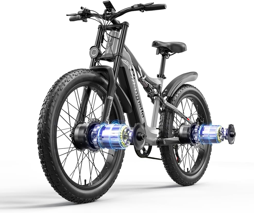 Shengmilo S600 – Elektrisches Mountainbike mit Doppelmotor
