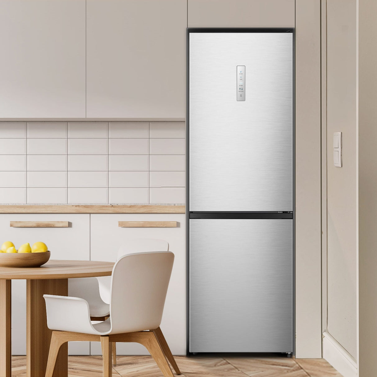 Hisense – No-Frost-Kühl-Gefrierkombination mit 304 Litern und Inverter-Technologie