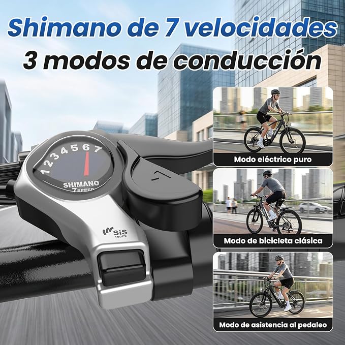Aairsk GT300 – 26" E-Bike mit 250-W-Motor