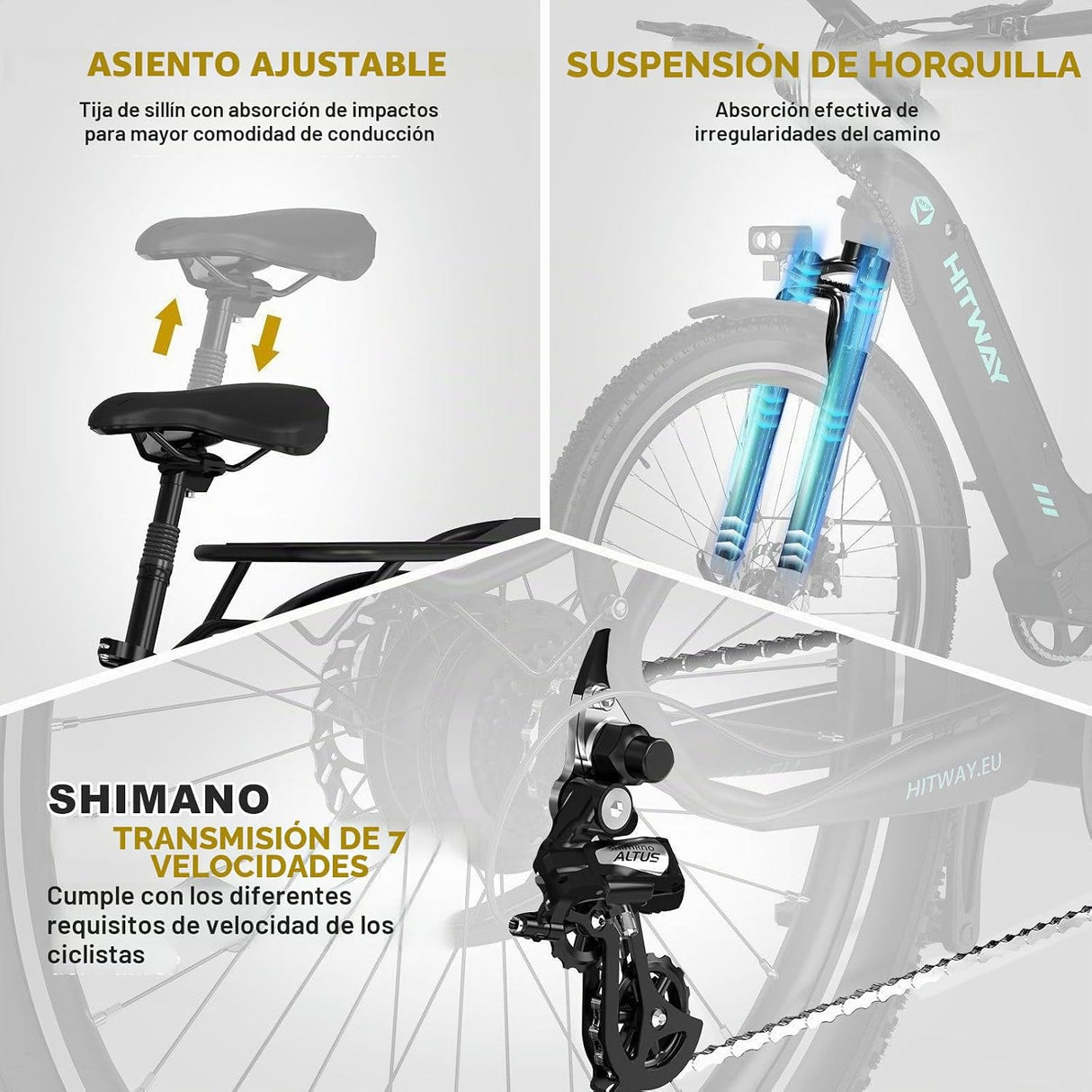 HITWAY BK16 – 26" City E-Bike