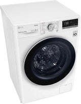 LG F4WV509S1E 9 kg AI DD™ – Intelligente Inverter-Waschmaschine mit Hygienedampffunktion, WiFi und TurboWash™