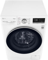 LG F4WV509S1E 9 kg AI DD™ – Intelligente Inverter-Waschmaschine mit Hygienedampffunktion, WiFi und TurboWash™