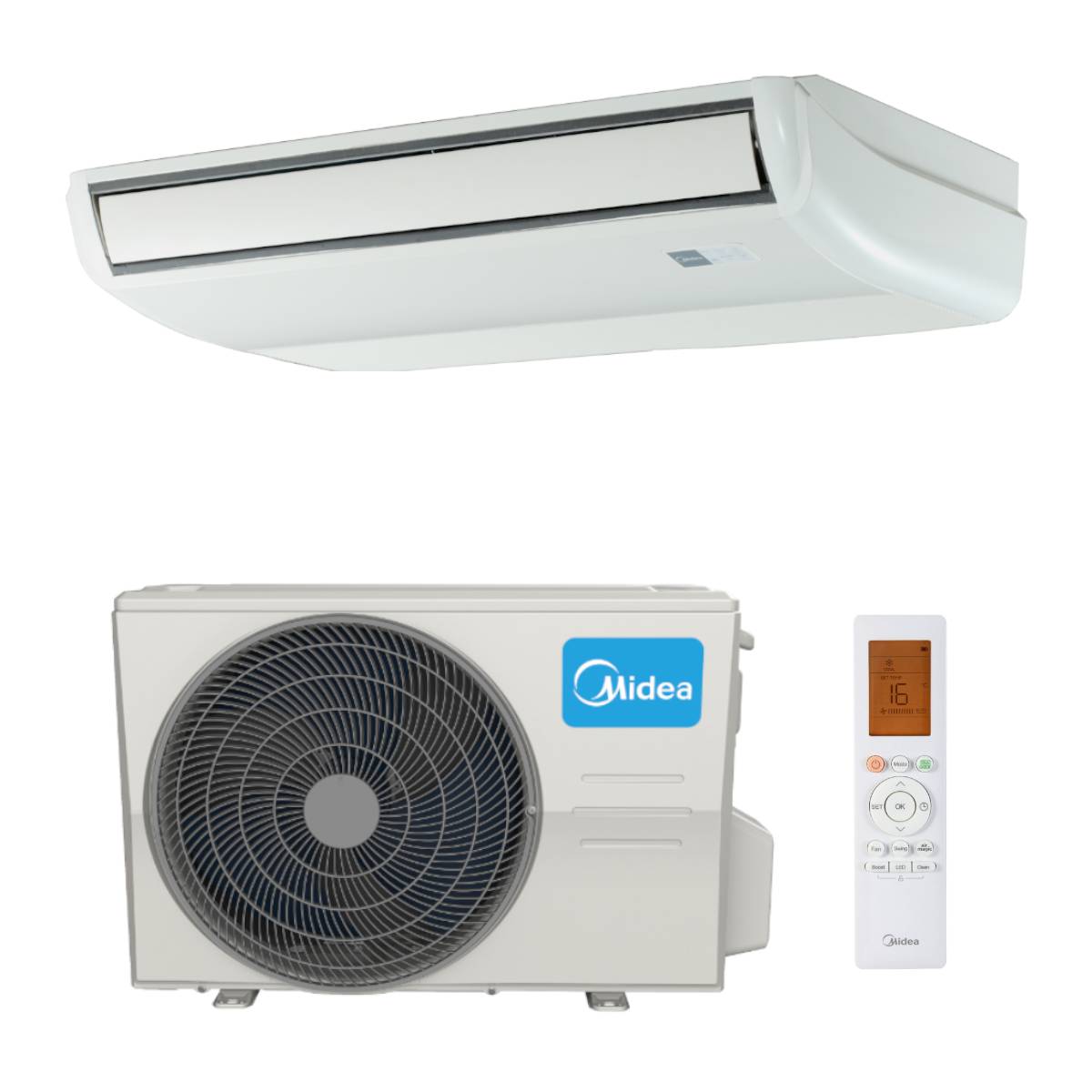 MIDEA Klimaanlage Flex-Truhe Set MUE2-48HRFNX | 14 kW