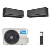 MIDEA Solstice 18 Duo Split Klimaanlagen Set Schwarz