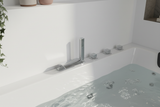 X-Tube Indoor Whirlpool Badewanne – 24 Massagedüsen, LED, Ozon & Heizung