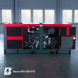 Bauer GFS-120 ATS, 120 kW/150 kVA Notstromgenerator / Notstromaggregat