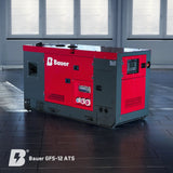 Bauer GFS-12 ATS, 12 kW/15 kVA Notstromgenerator / Notstromaggregat