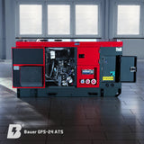 Bauer GFS-24 ATS, 24 kW/ 30 kVA Notstromgenerator / Notstromaggregat, Diesel