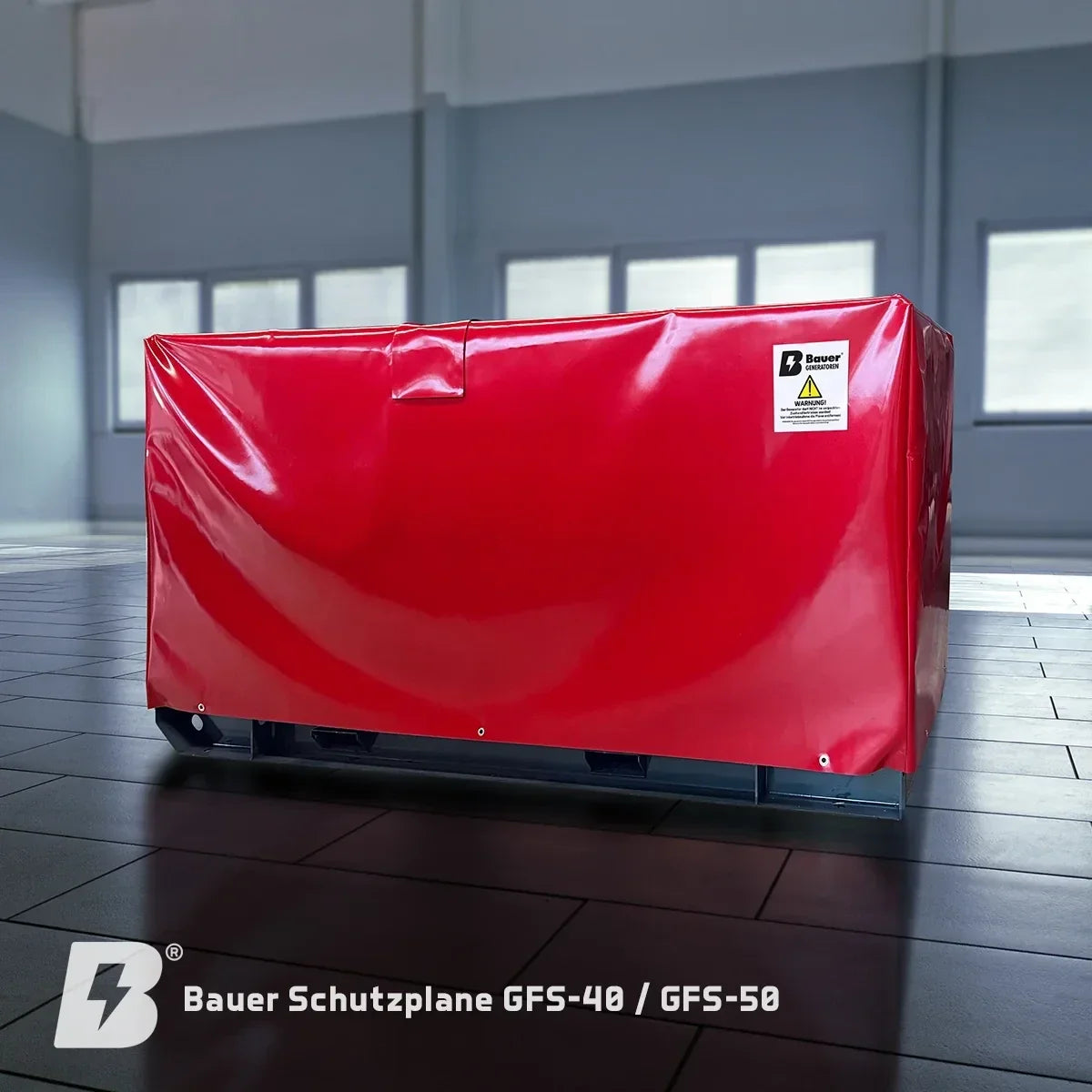 Abdeckplane Schutzhaube Bauer Generatoren GFS-40 - GFS-50
