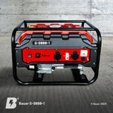Bauer G-3000-1 | 3000 Watt / 3 kW | Kompakter Generator | Stromerzeuger I Notstromgenerator