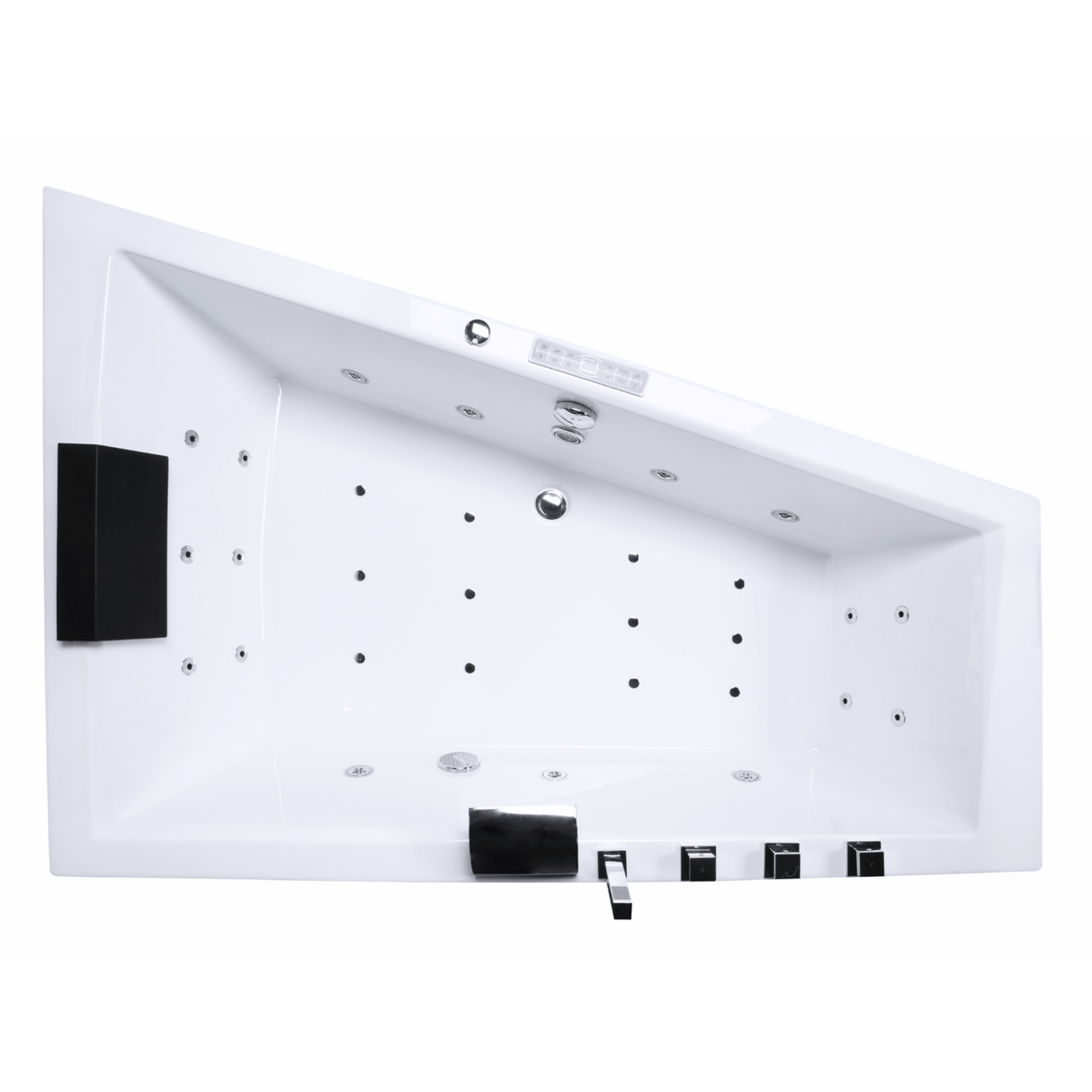 Diagool Indoor Whirlpool Badewanne – 29 Massagedüsen, LED, Ozon & Heizung