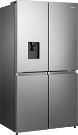 Hisense – Amerikanischer Side-by-Side-Kühlschrank 606 L mit 4 Türen, No Frost und WiFi