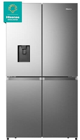 Hisense – Amerikanischer Side-by-Side-Kühlschrank 606 L mit 4 Türen, No Frost und WiFi