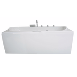 Komfort Indoor Whirlpool Badewanne – 20 Massagedüsen, LED, Ozon & Heizung
