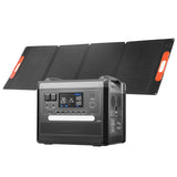 SUCCEBUY 2160 Wh – Tragbare Solar-Powerstation mit 2.400 W und 200-W-Solarpanel