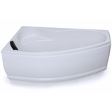 Mini Corner Badewanne für 2 Personen - LED Ambiente, Viega Ab- und Überlauf und Kopfstützen