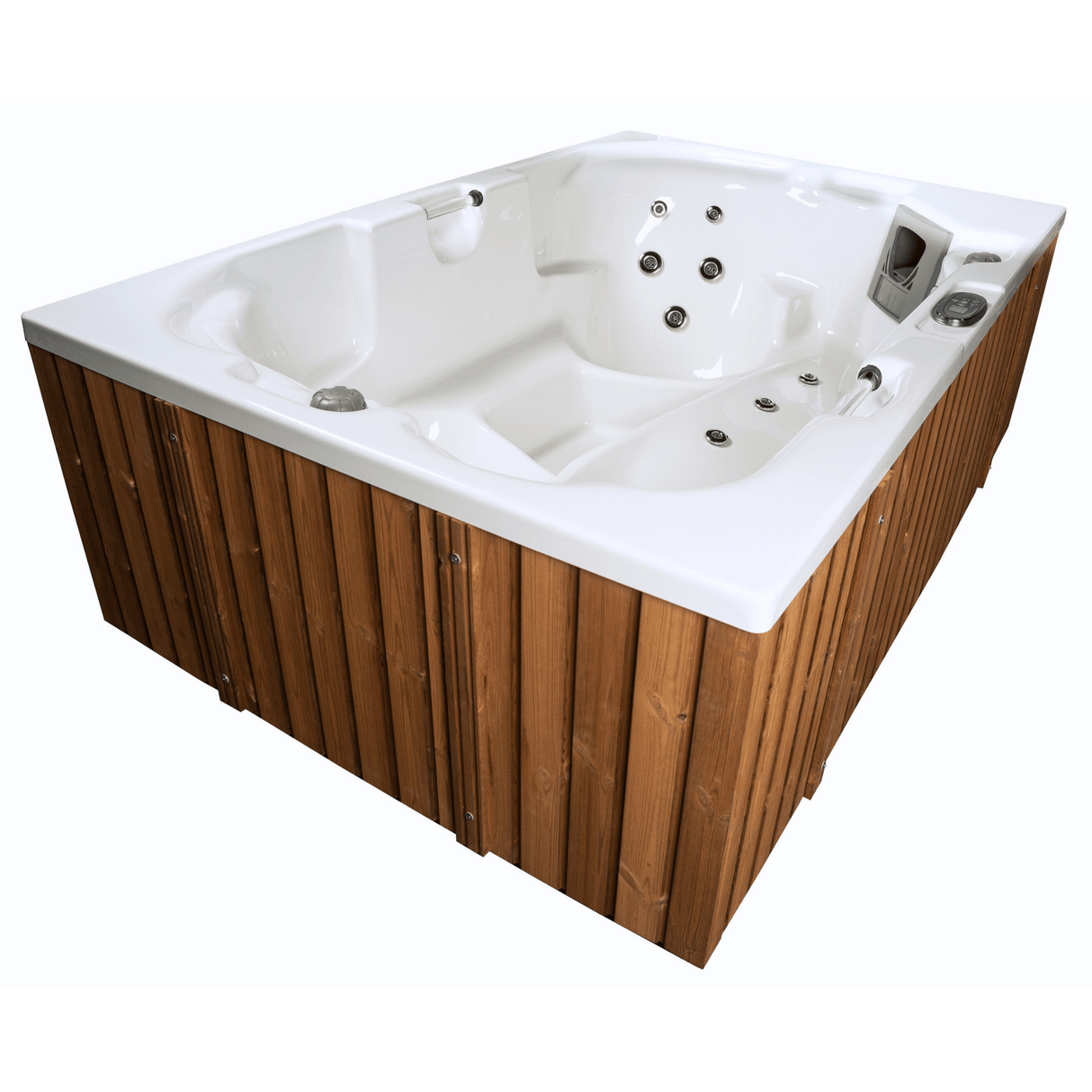 Mini-Splash Outdoor Whirlpool für 3 Personen
