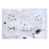 Mini-Splash Outdoor Whirlpool für 3 Personen