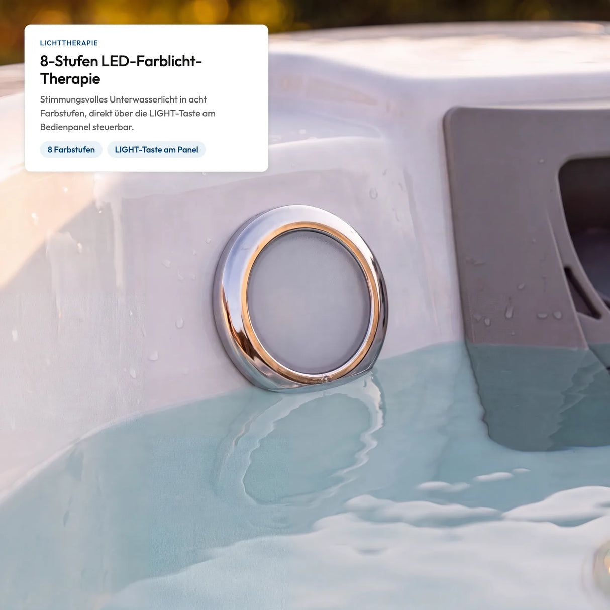 Splash Outdoor Whirlpool für 5 Personen