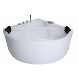 Vanaty Badewanne für 2 Personen - LED Ambiente, Wasserfall und Kopfstützen